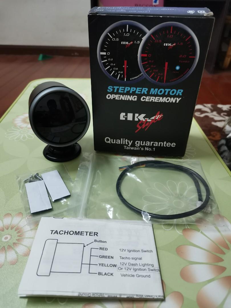 HKS Style Tachometer Gauge ( RPM Meter), Auto Accessories on Carousell