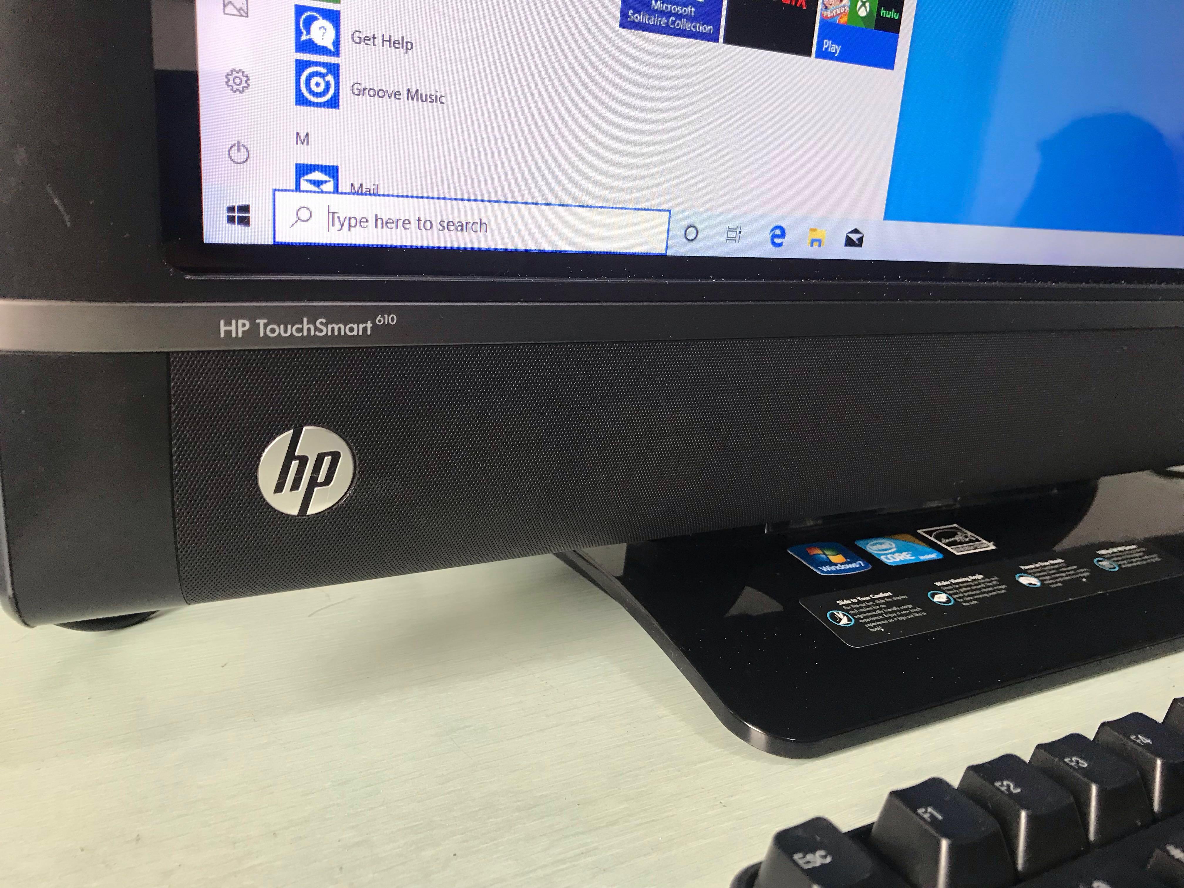 Hp touchsmart 610 pc как разобрать