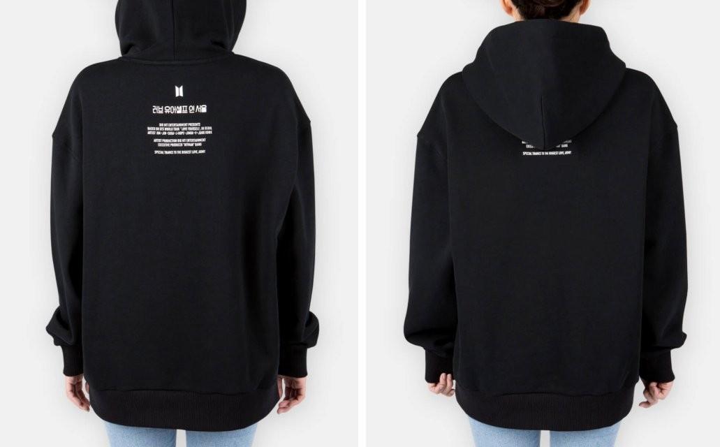 [INSTOCK] BTS Black Tour hoodie - Official BTS LY in Seoul MD, Hobbies & Toys, Memorabilia