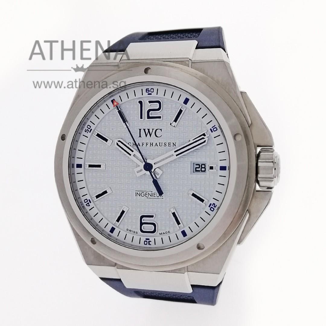 IWC INGENIEUR MISSION EARTH PLASTIKI LIMITED EDITION OF 1000 PIECES WITH BOX CERT IW323608 LOCAL AD JGWIW 010 Luxury Watches on Carousell