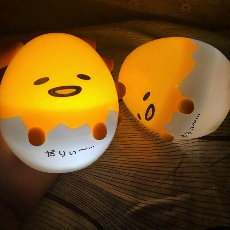 Wallpaper Japan Gudetama Cartoon Lazy Egg Lamp Mini Led Kawaii Night Light Free HD