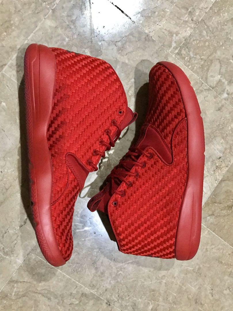 Jordan chukka red hot sale