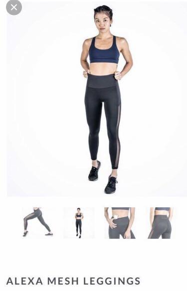 Kydra Alexa Mesh Panel Leggings