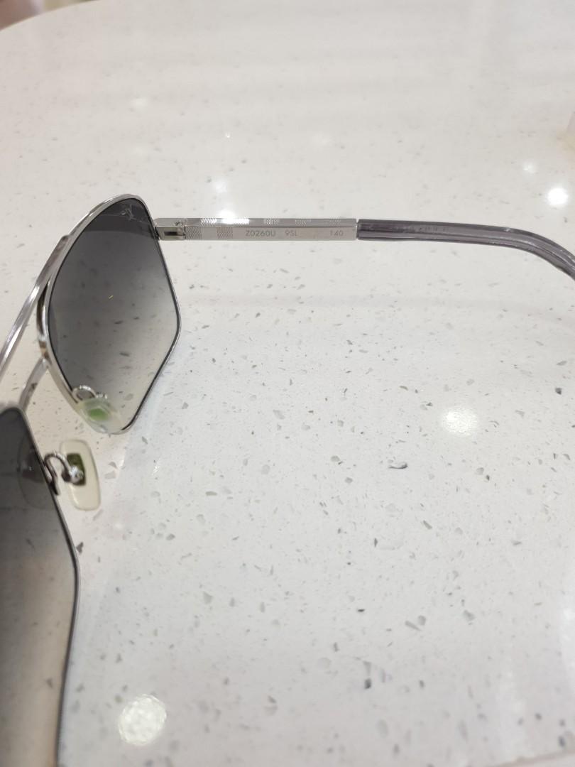 Louis Vuitton Attitude Sunglasses Z0260u Silver 184105