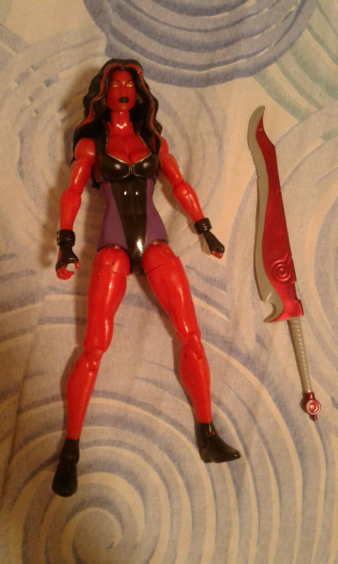 marvel legends red she hulk