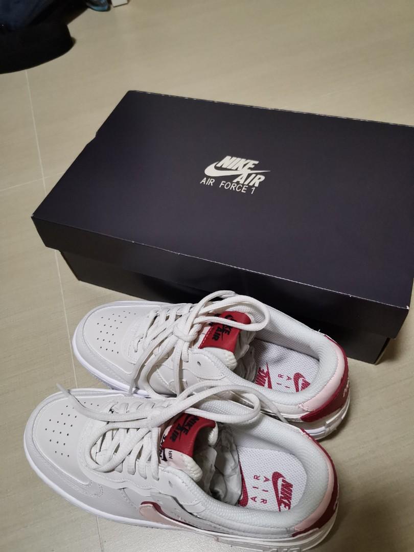 Nike Air Force 1 Shadow, Women's Fashion, Footwear, Sneakers on Carousell