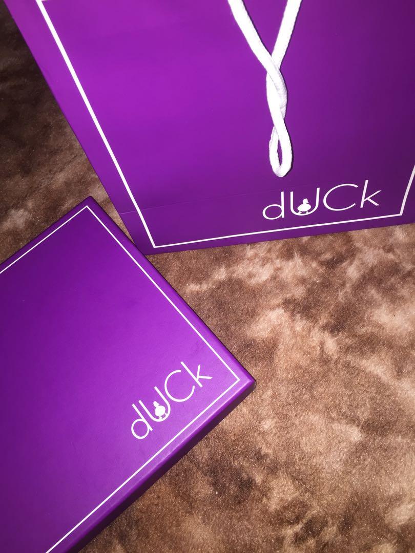 original duck paper bag and box, Women's Fashion, Bags & Wallets, Purses & Pouches on Carousell