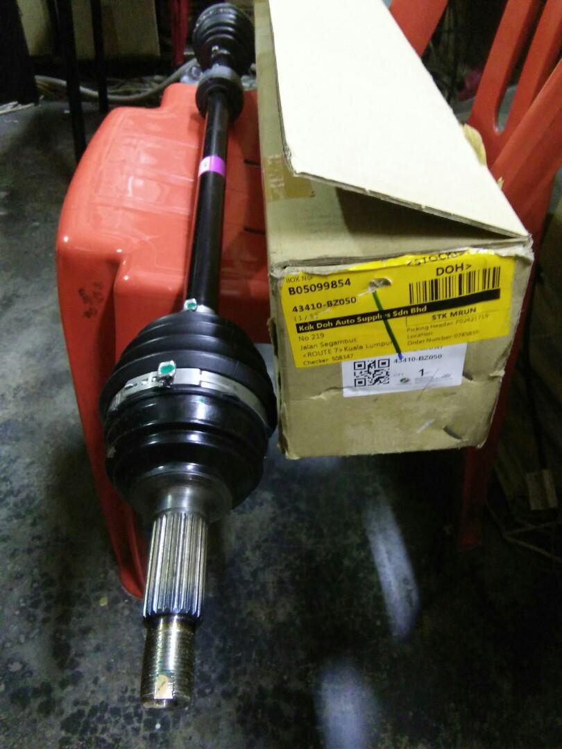 [ORIGINAL] Myvi Myvi Lagibest Drive Shaft, Auto Accessories on Carousell