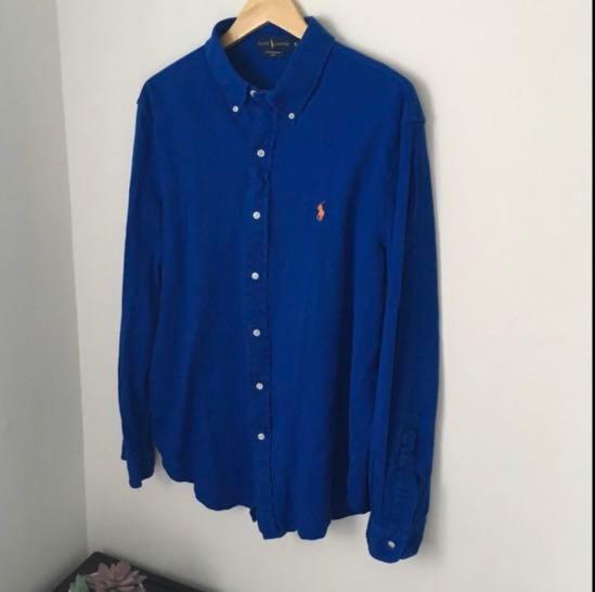 Polo Ralph Lauren oxford button up shirt Women s Fashion Tops