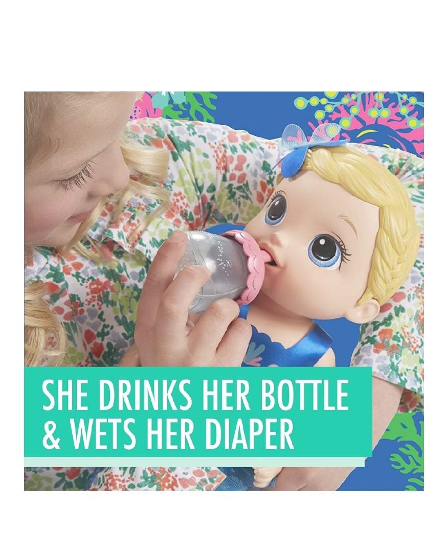 baby alive mermaid blonde