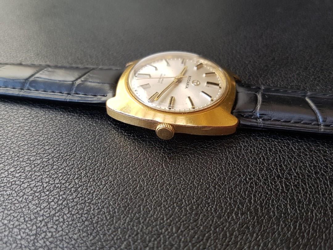 Rodania Vintage Swiss Watch, Men's Fashion, Watches & Accessories ...