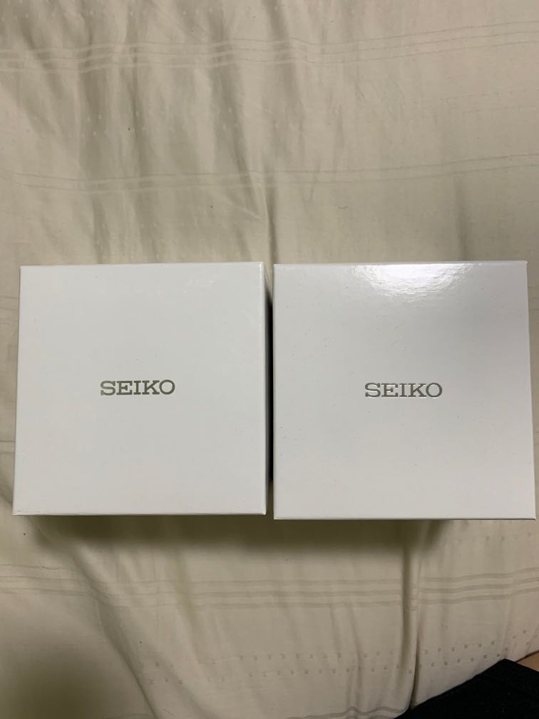 Seiko box, Luxury, Watches on Carousell