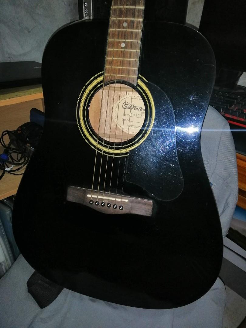 Silvertone pro series best sale acoustic guitar price