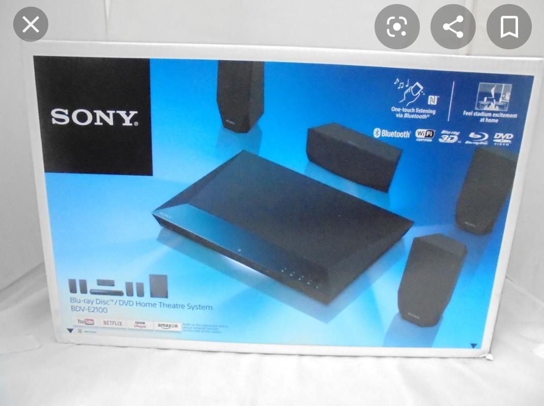 Sony Bdv E2100 5.1 Blu Ray Heimkinosystem Anschlüsse Sony BDV-E2100 5.1 Blu Ray Home Theater System with Karaoke Feature, TV
