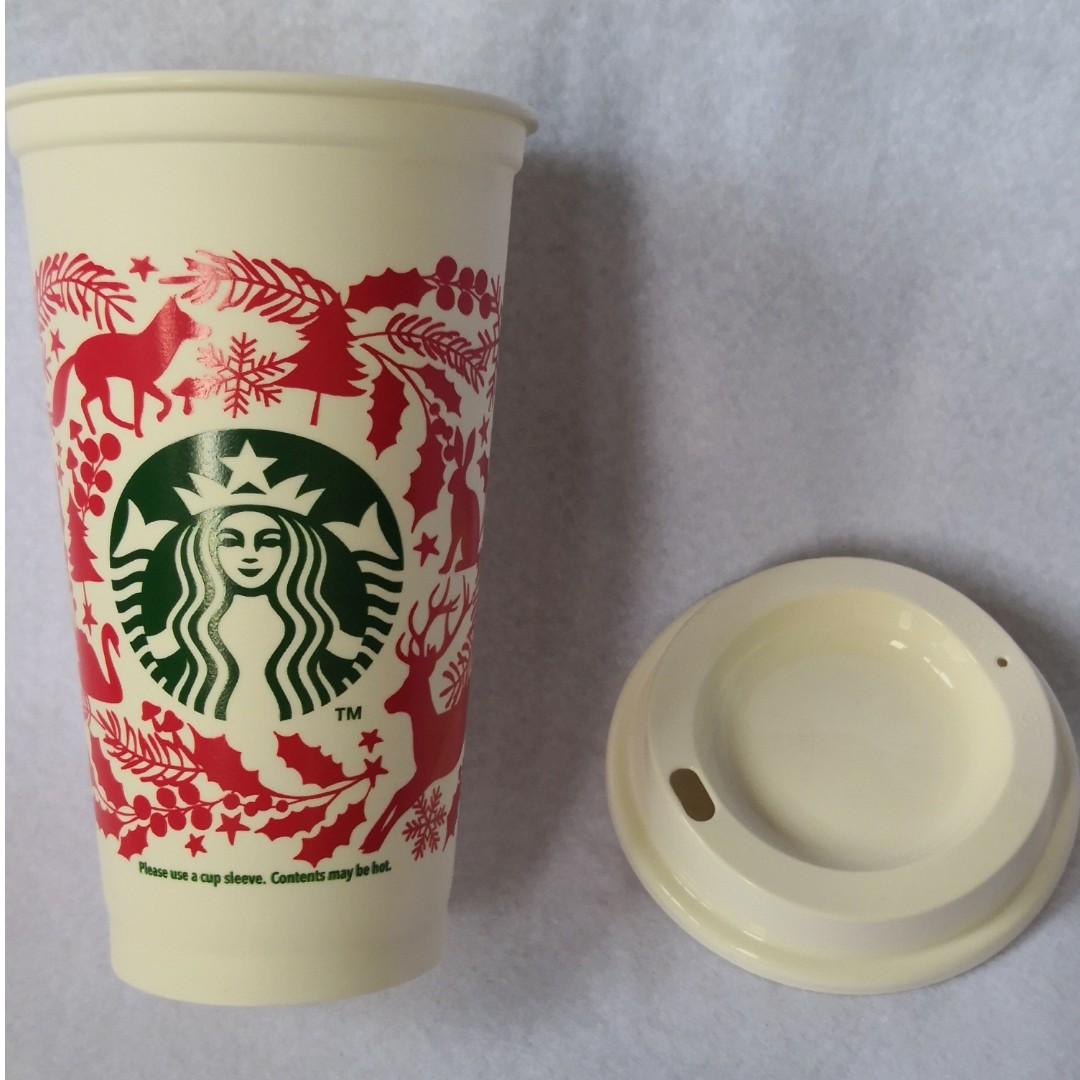 Starbucks Christmas 2017 Reusable Cup Everything Else On Carousell