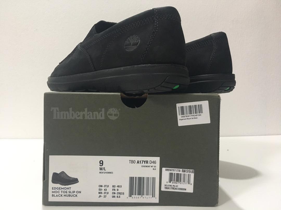 timberland edgemont moc toe slip on