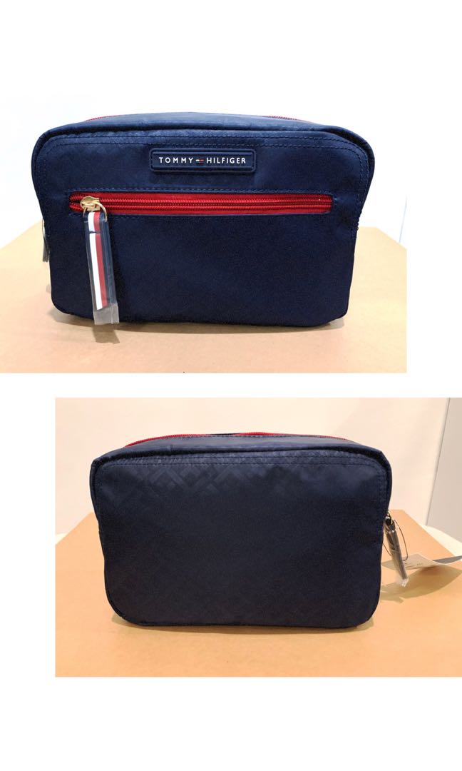 TOMMY HILFIGER Cosmetic Bag, Women's Fashion, Bags & Wallets, Purses