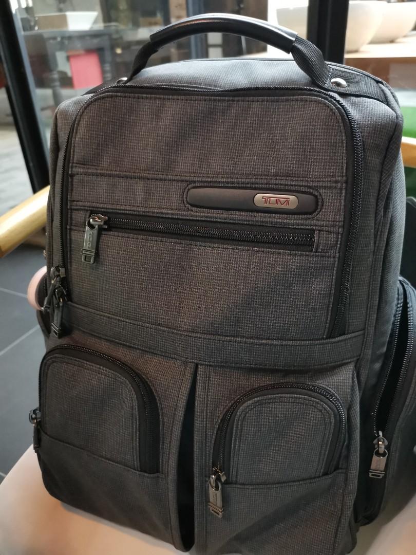 Tumi compact laptop brief pack
