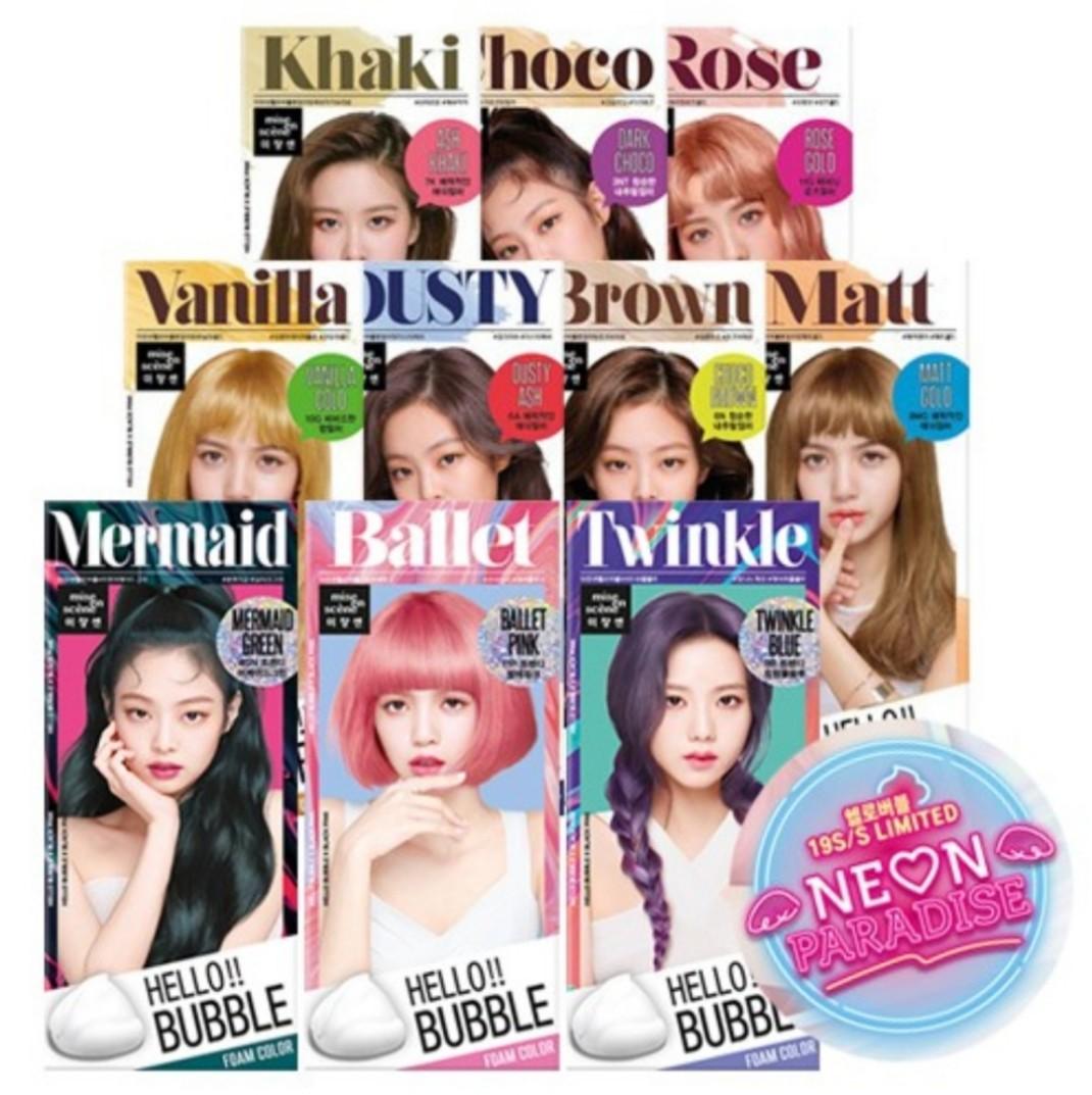 twinkle blue (hello bubble blackpink), Beauty & Personal Care, Hair on  Carousell
