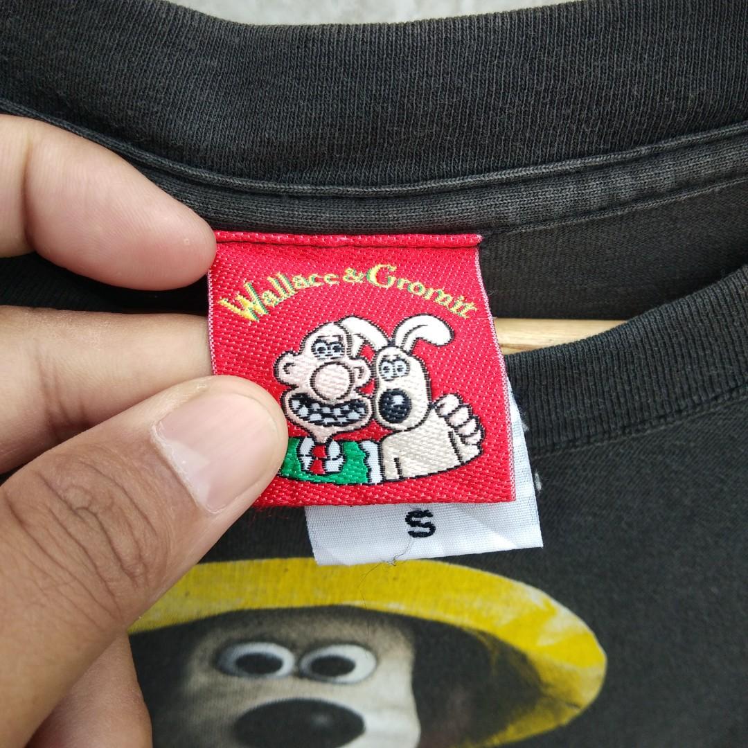 VINTAGE WALLACE AND GROMIT T SHIRT, Men's Fashion, Tops & Sets, Tshirts