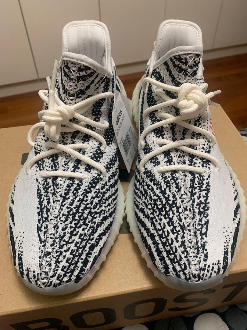 Yeezy Boost 350 V2 Zebra US10