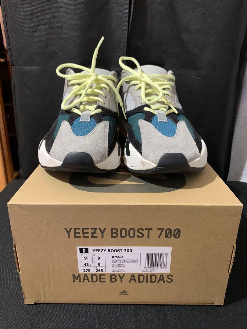 yeezy wave runner size 9