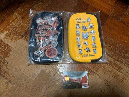 Capcom 30th Anniversary pouch rare kuji