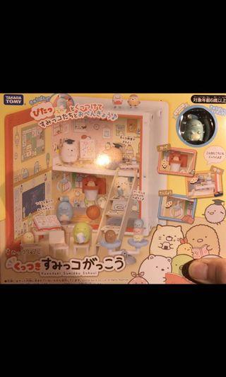 全新 角落 角落生物 Takara Tomy 學校 課室 校園 教室 連 恐龍 盒玩 玩具 擺設