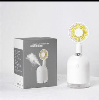 Fan Humidifier 3 in 1 - humidifier, fan, night light