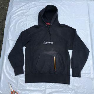 all black supreme hoodie