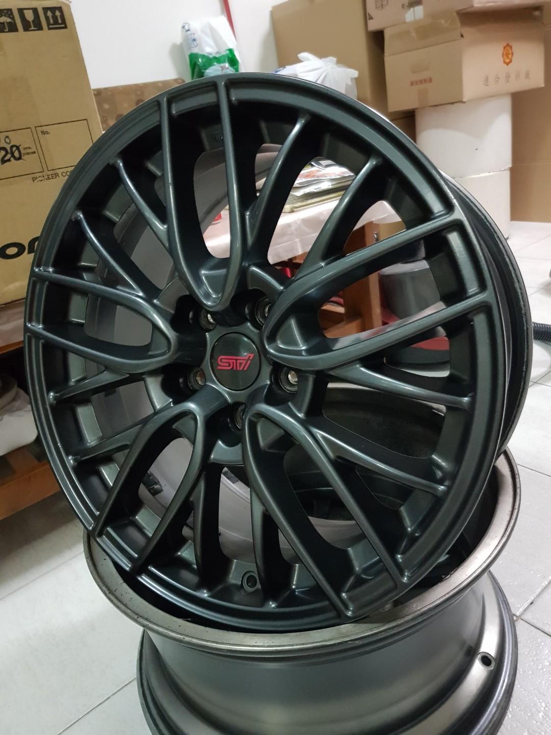 subaru wheels oem