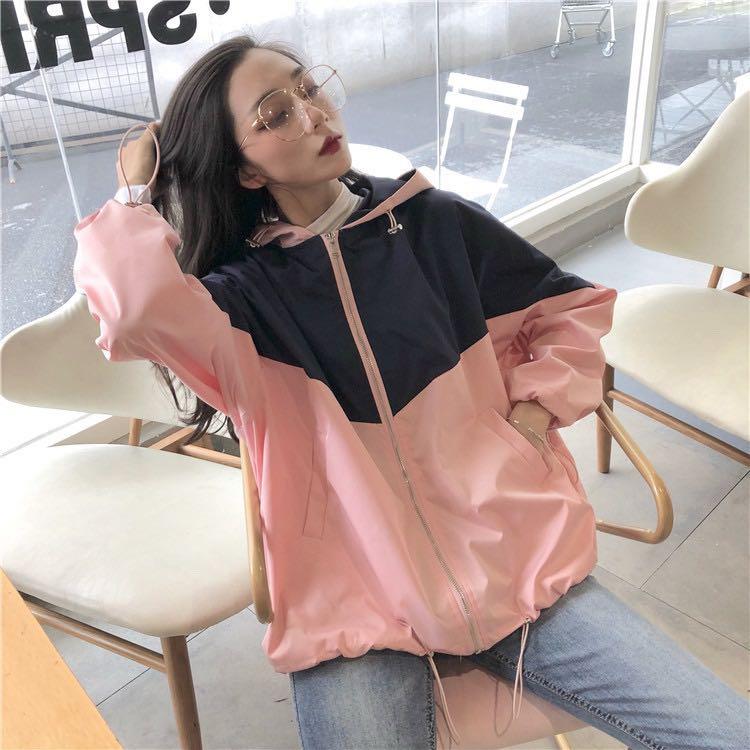 Pullover windbreaker jacket shop
