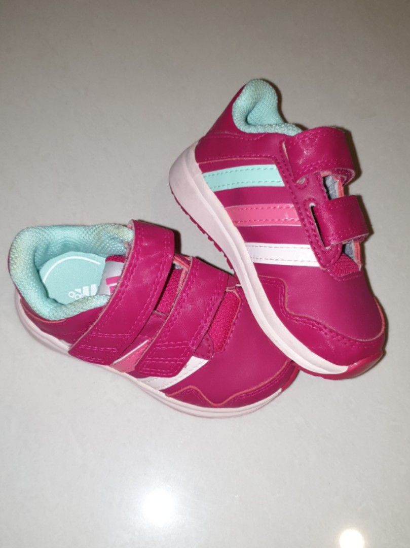 red adidas baby shoes