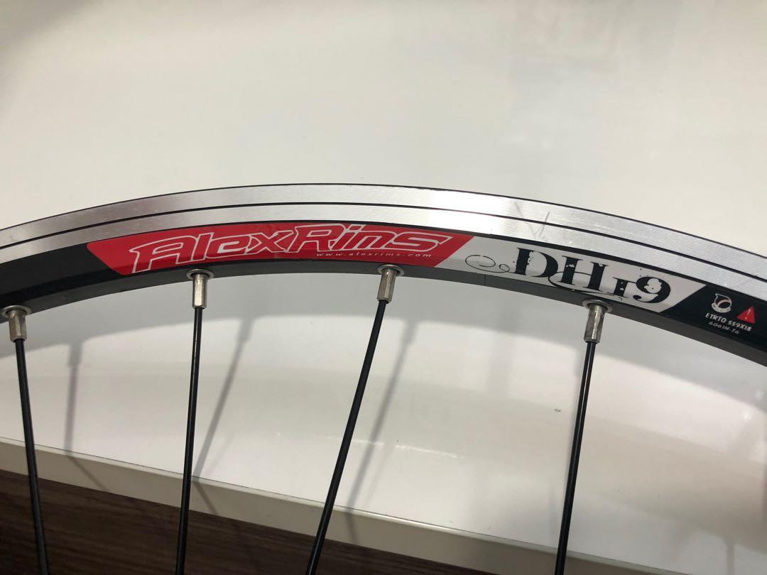alex dh19 wheelset