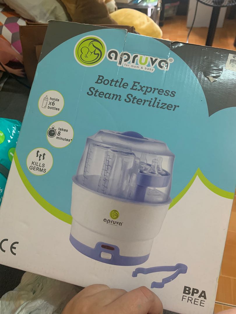 Apruva top bottle sterilizer