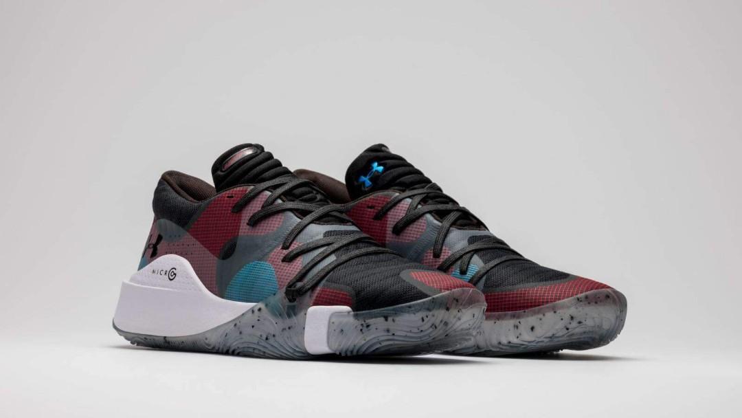 Men's ua anatomix spawn low basketball shoes online