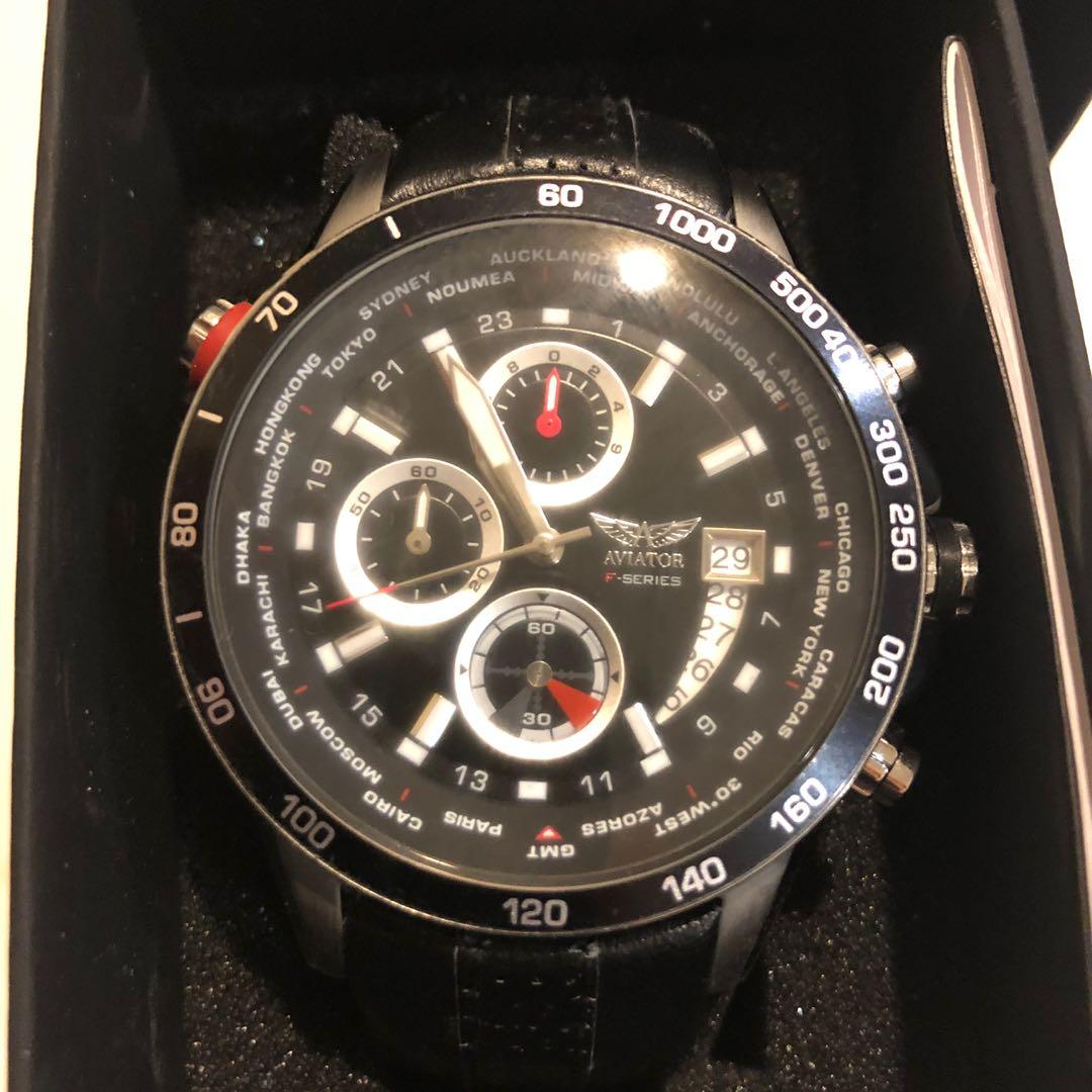 Aviator F series Men Watch, Mobile Phones & Gadgets, Wearables & Smart Watches on Carousell