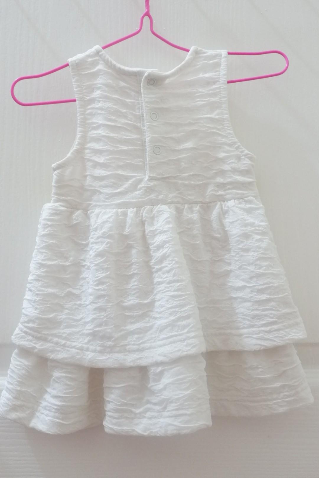 Baby Me Dress (Category: Babies & Kids Fashion) located in Valenzuela. Submitted by herapot (Listing ID 261395841, Image 3). Description: Baby Me cute white Dress For 3-6 mos Depende sa laki ni baby.