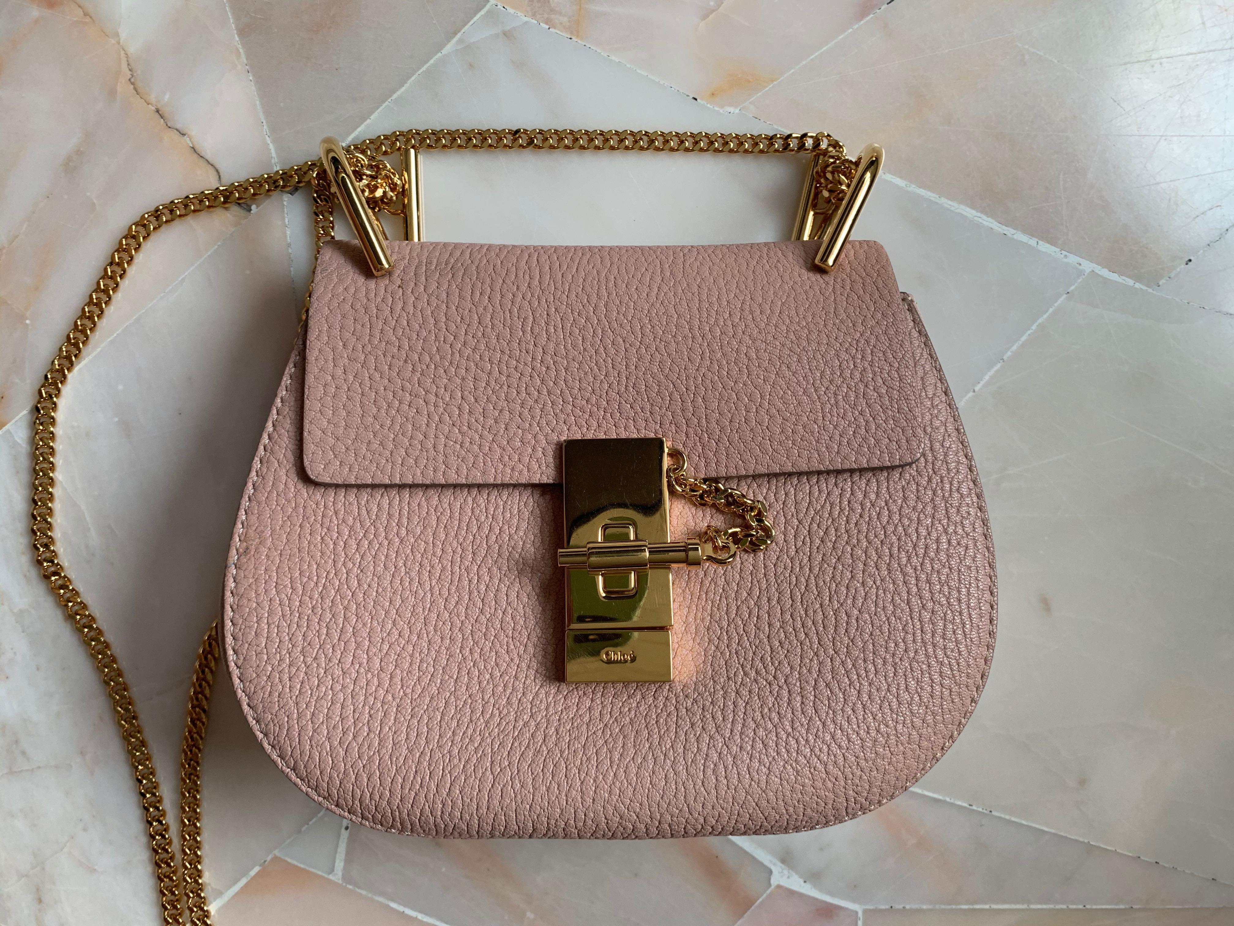 Chloe drew mini cement pink store