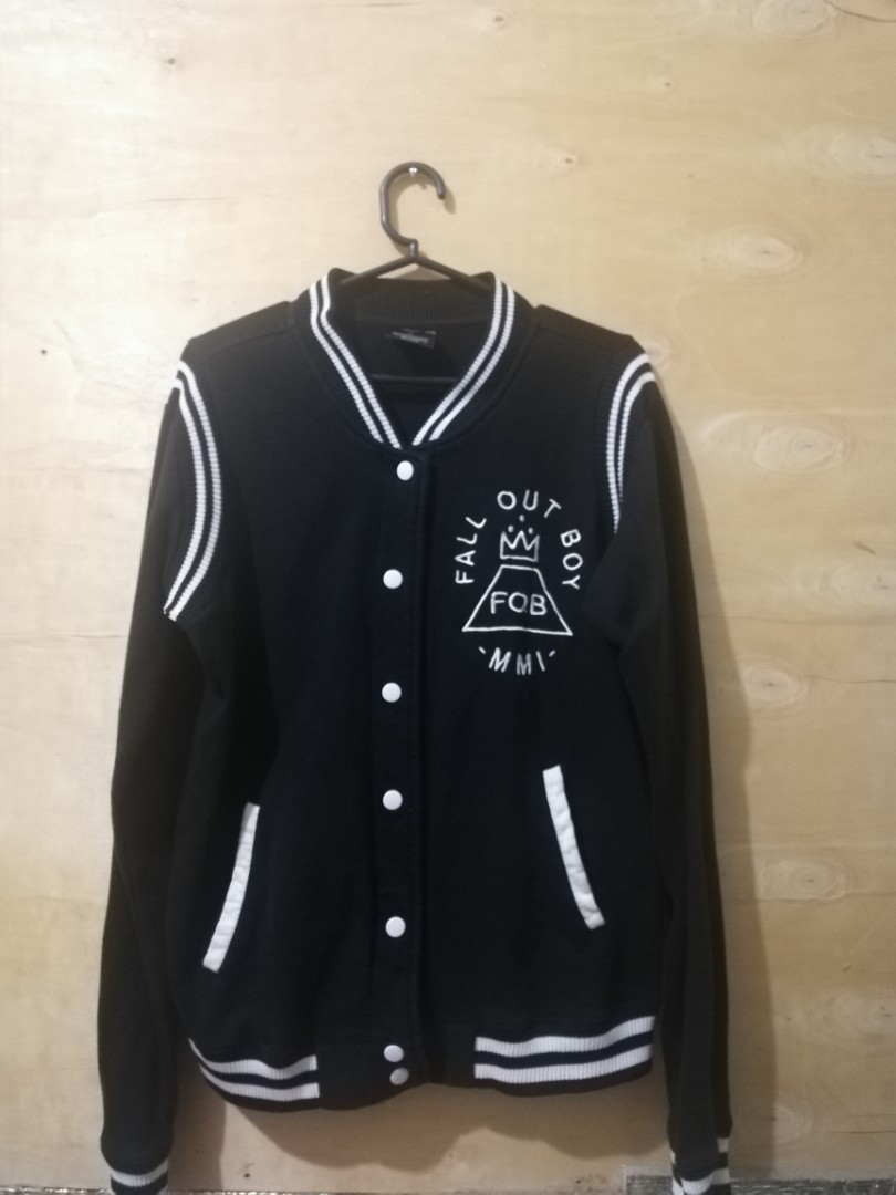 Fall Out Boy Varsity Jacket Men s Fashion Coats Jackets and