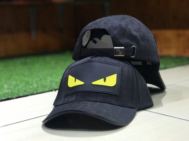 Fendi monster baseball hat best sale