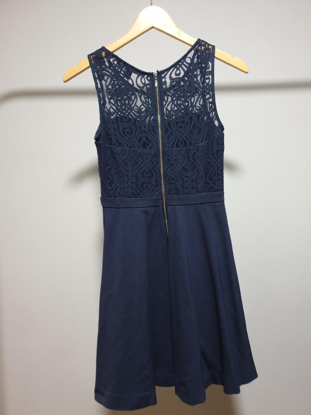 Forever new shop navy lace dress