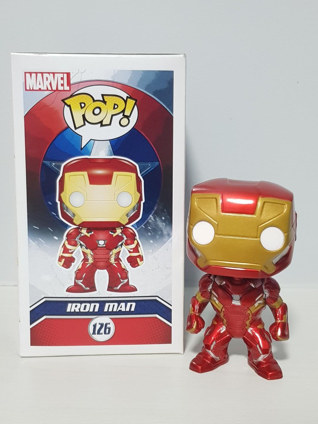 Funko Pop Iron Man 126 Marvel •