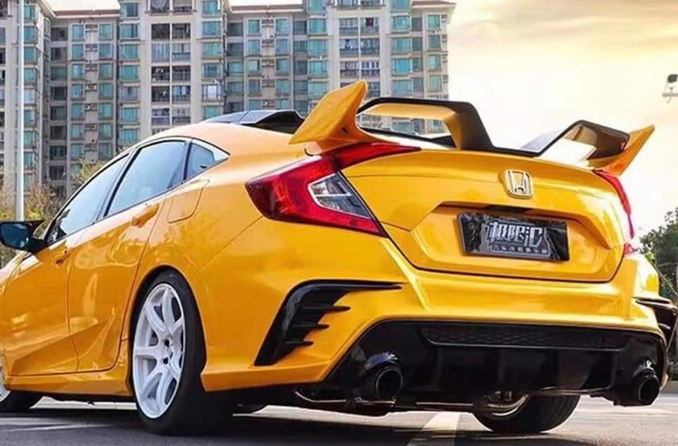 Honda Civic Fc F450 Spoiler Car Accessories Accessories On Carousell