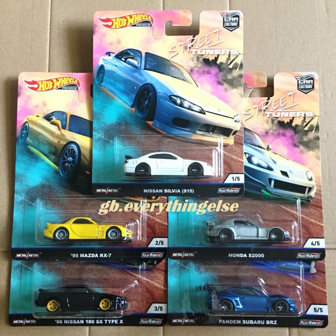 hot wheels premium street tuners