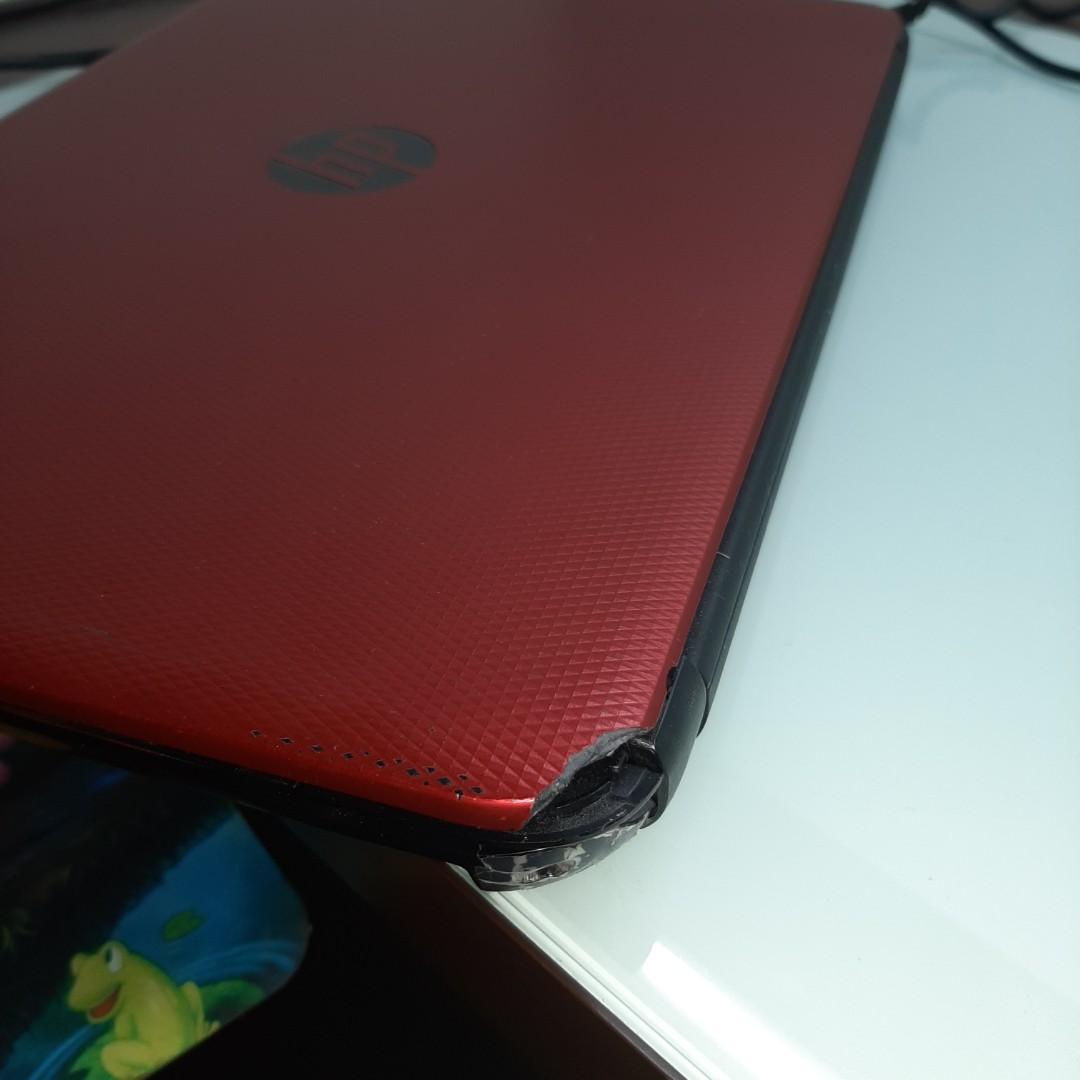 Core I3 Red Hp 14 Ac179tu Laptop Computers And Tech Laptops And Notebooks On Carousell 3276