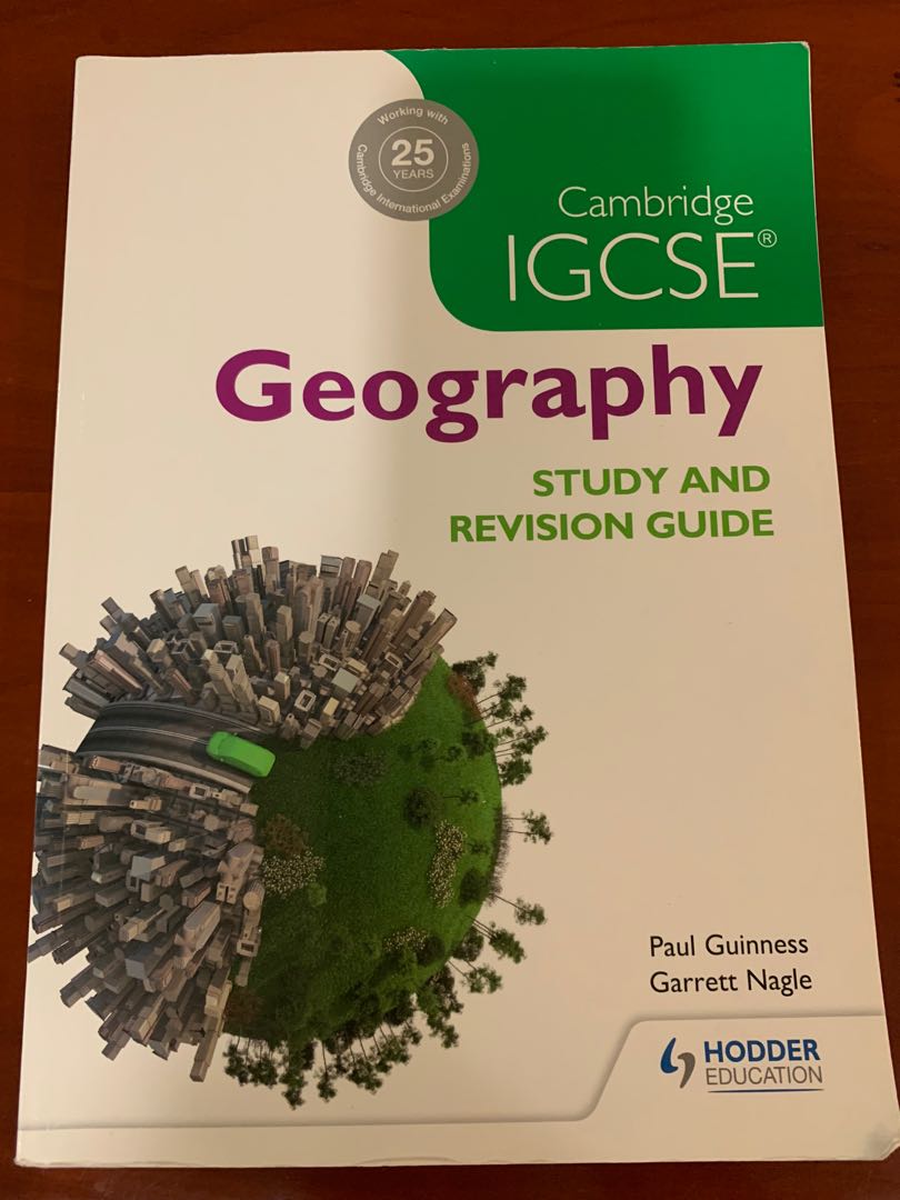 IGCSE Geography Study and Revision Guide, Hobbies & Toys, Books