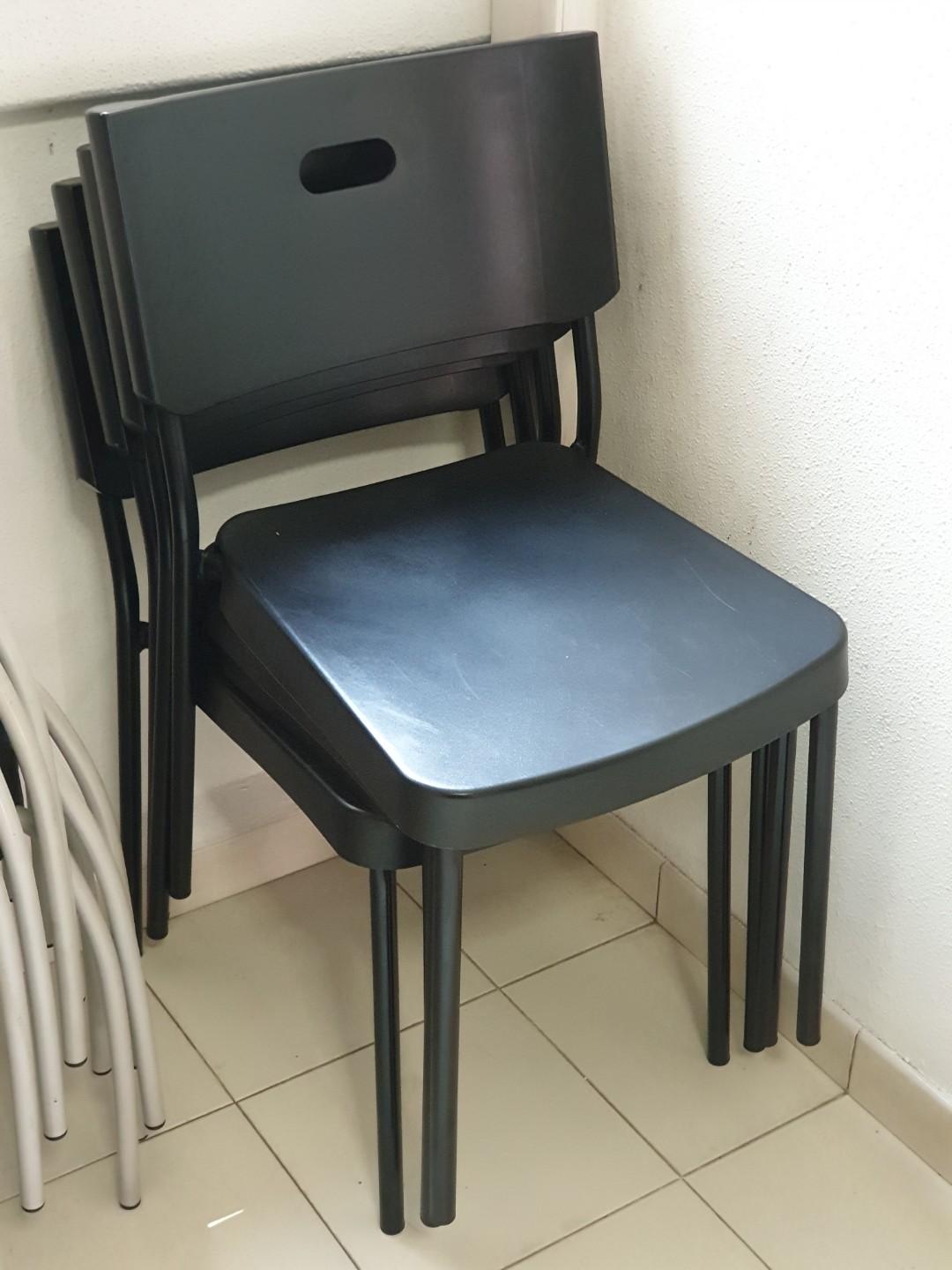 Ikea Stackable Chairs Furniture Tables Chairs On Carousell