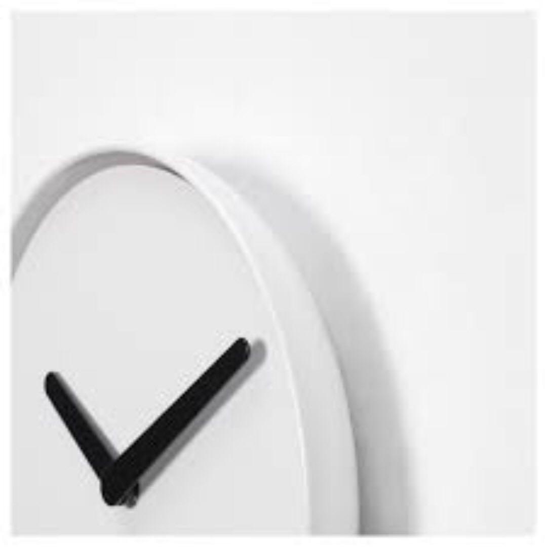 IKEA STOLPA Wall Clock, 32 cm, Furniture & Home Living, Home