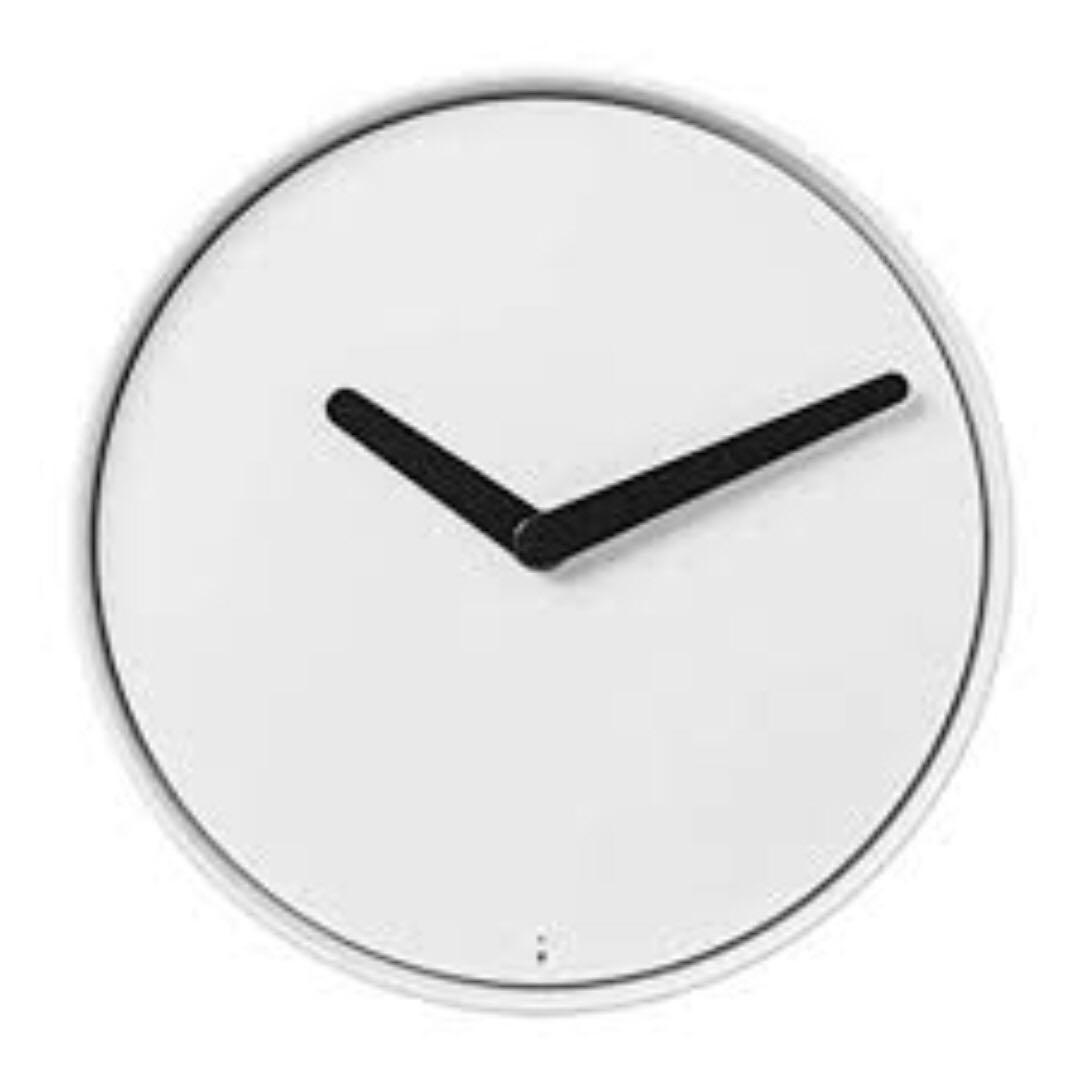 IKEA STOLPA Wall Clock, 32 cm, Furniture & Home Living, Home